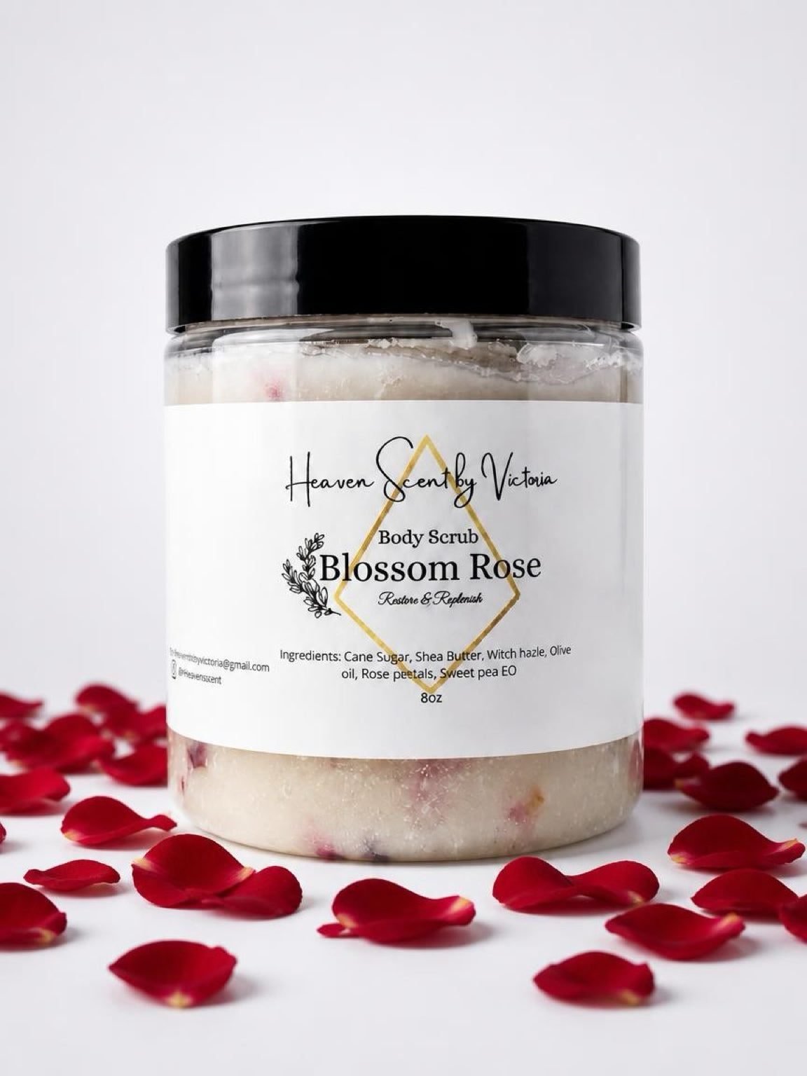 Blossom Rose Sugar Scrub