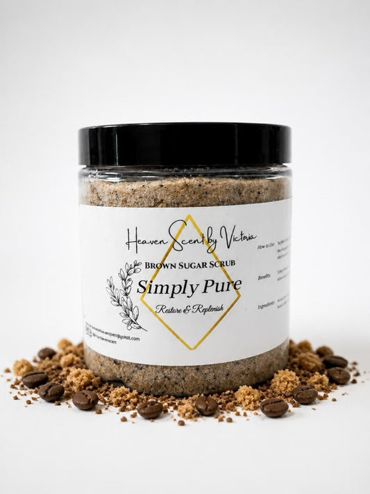 Simply Pure Sugar & Coffee Scrub