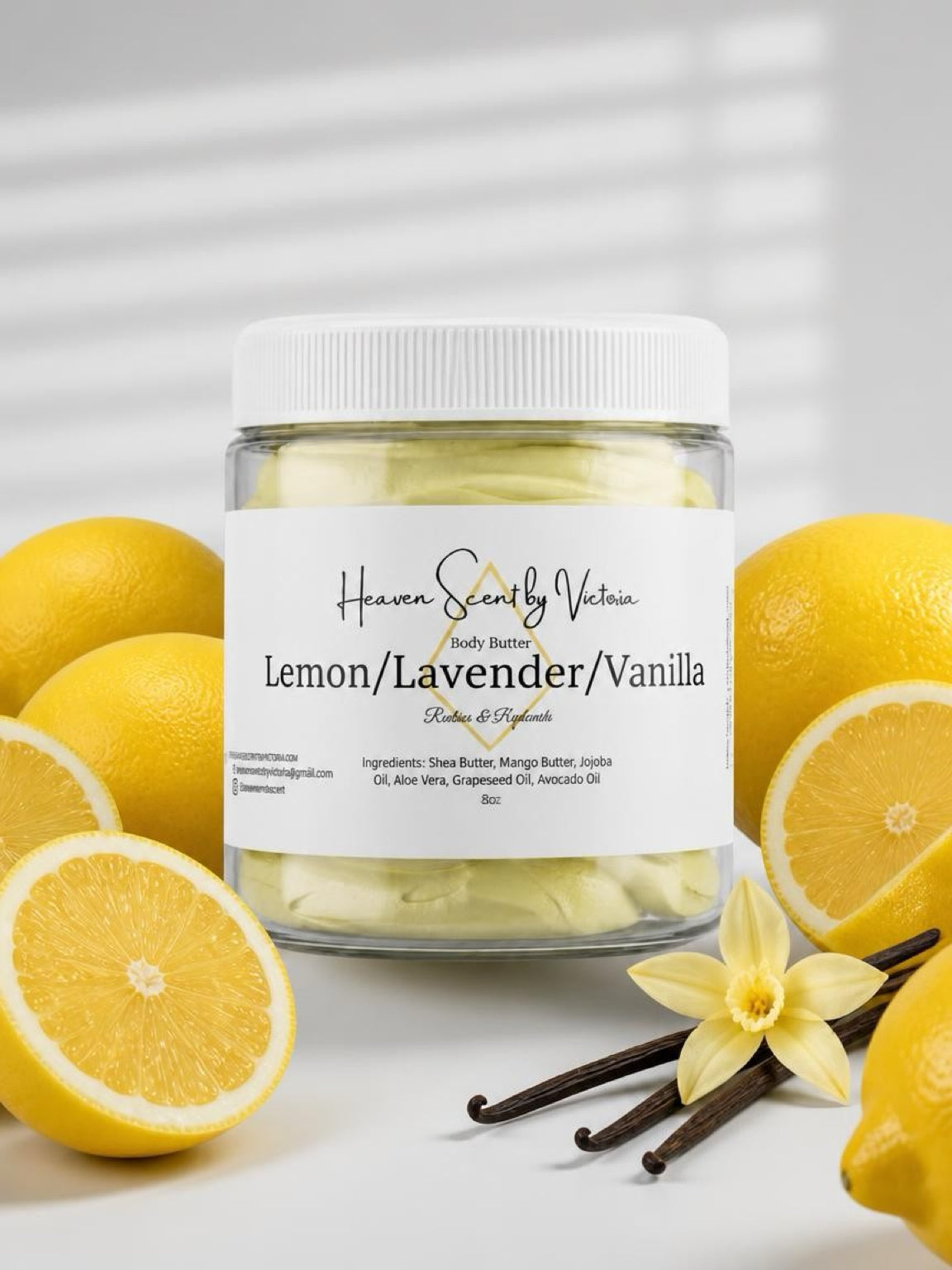Lemon Lavender Vanilla Body Butter