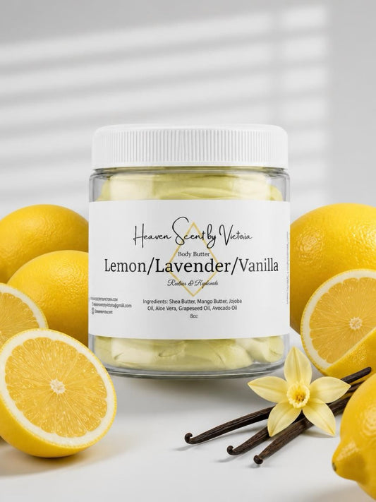 Lemon Lavender Vanilla Body Butter